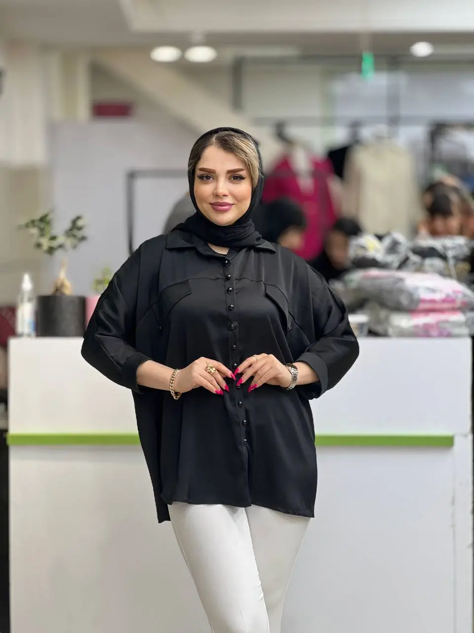 شومیز قواره بزرگ مجلسی