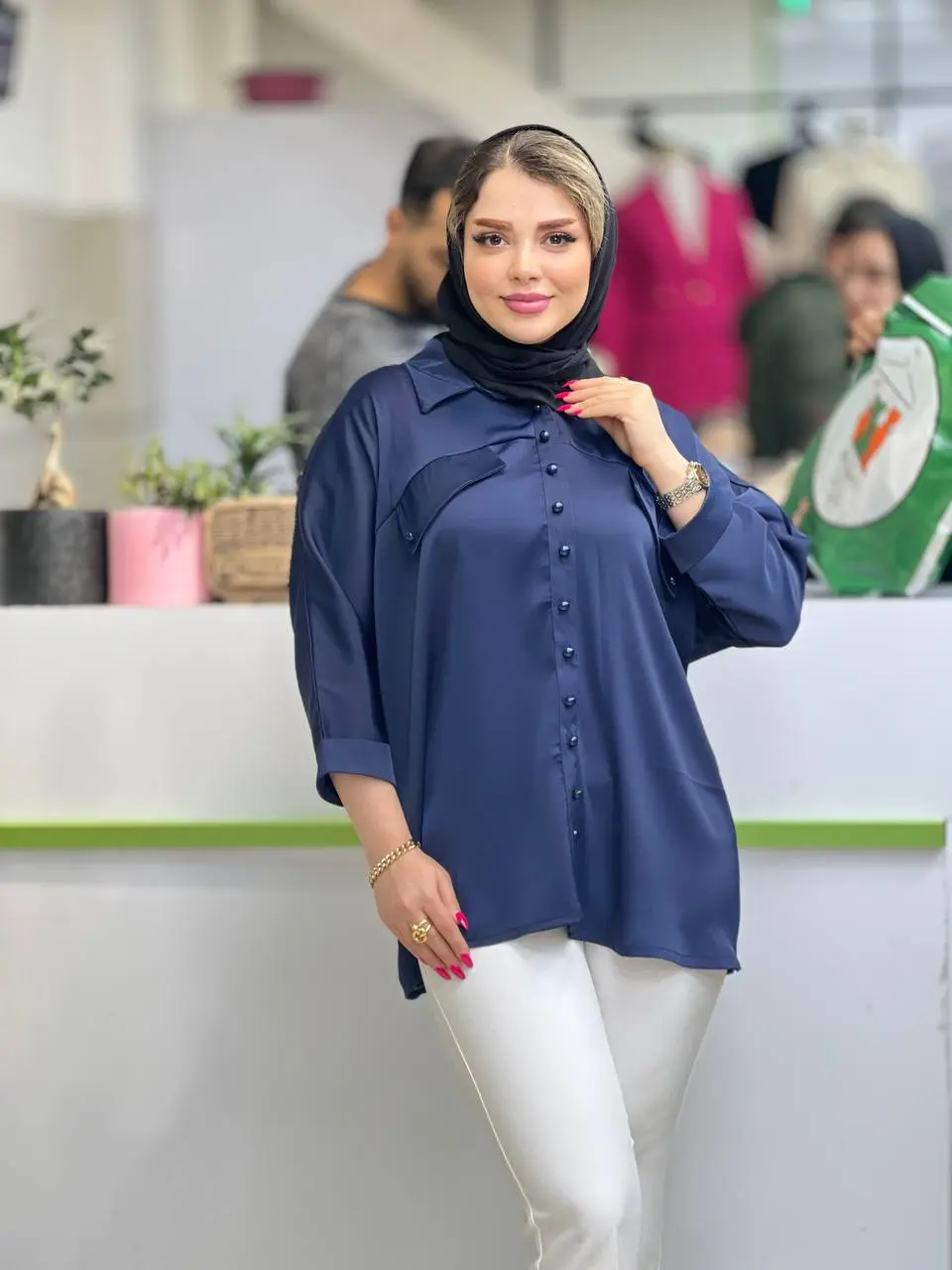 شومیز قواره بزرگ مجلسی
