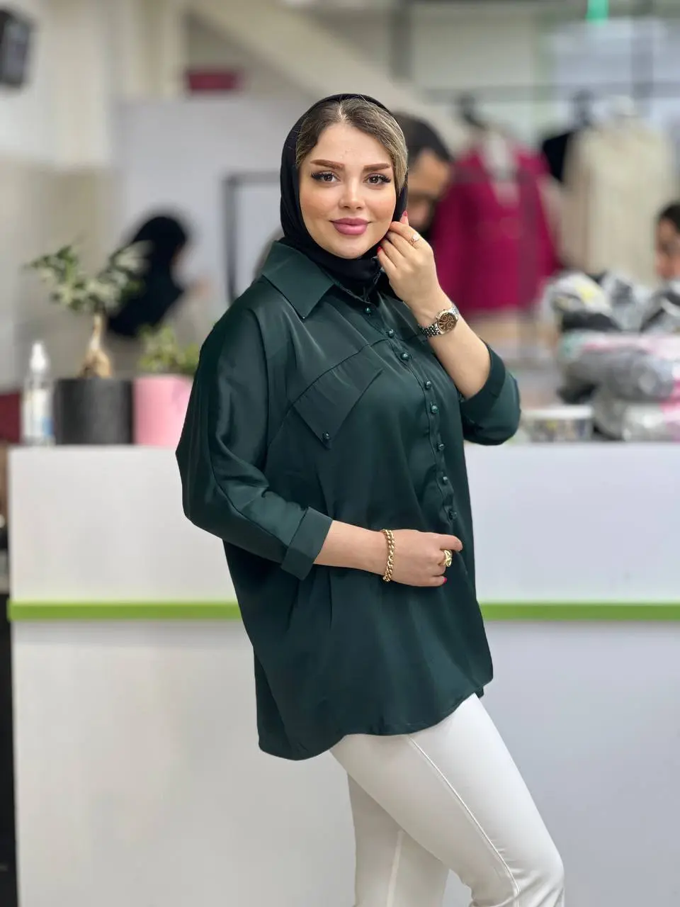 شومیز قواره بزرگ مجلسی
