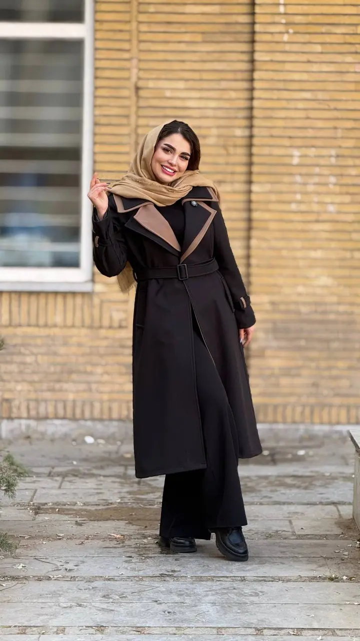 بارونی دورنگ بلند