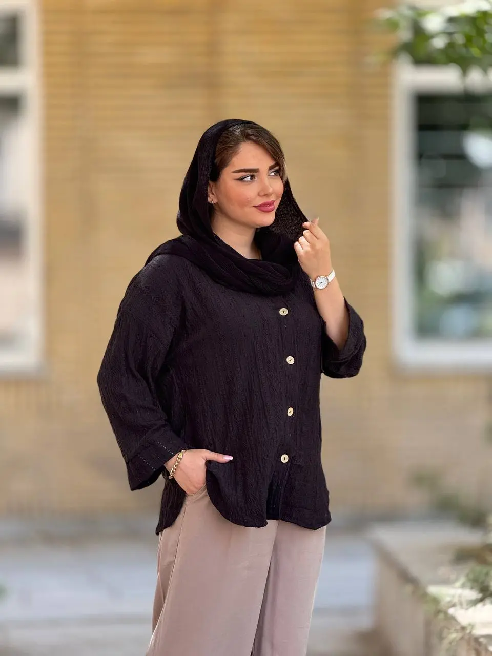 مانتو مراکشی تک جیب