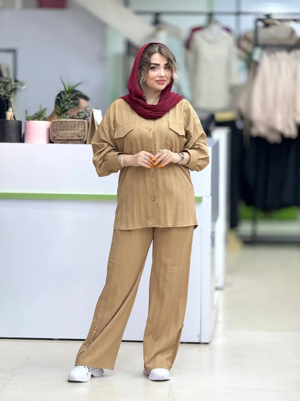 ست ایوا شلوار سه دکمه