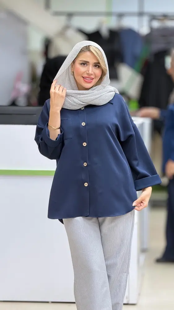 شومیز مازراتی کجراه نیلا