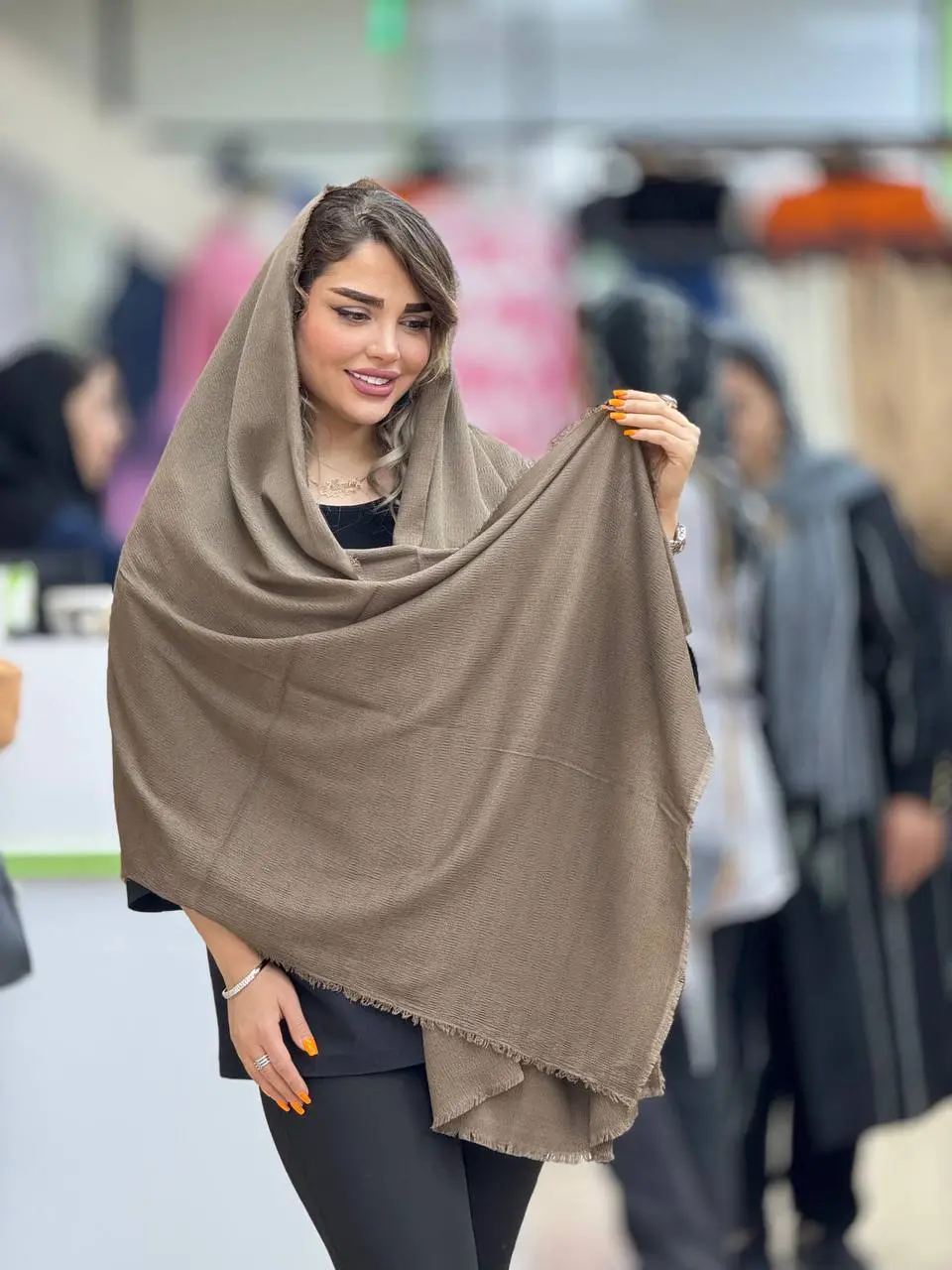 شال پفکی