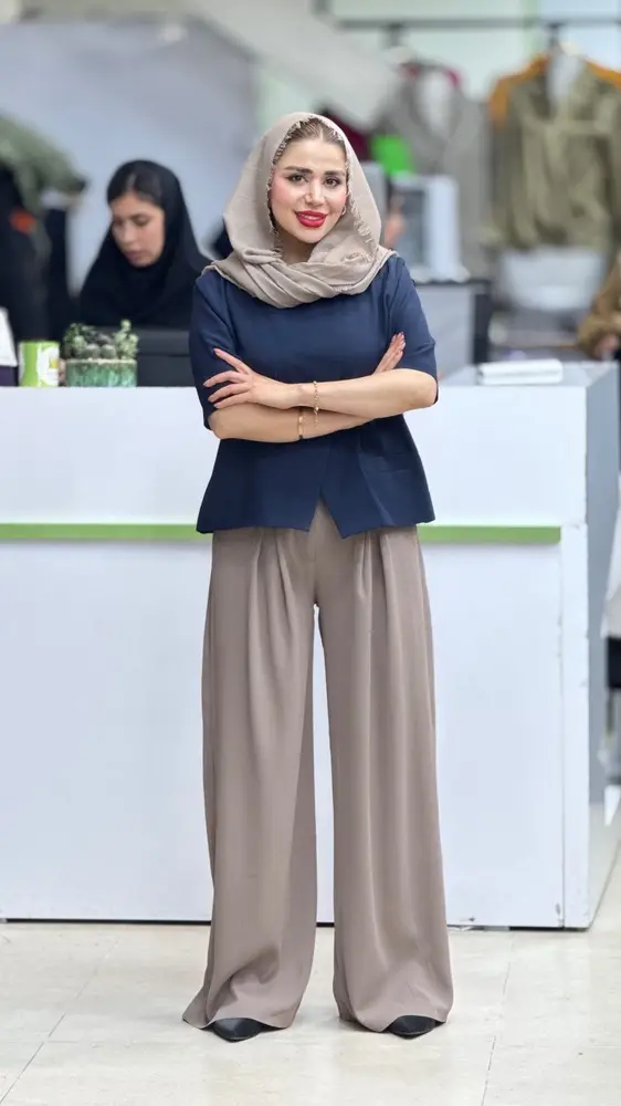 شلوار ریزشی دینا
