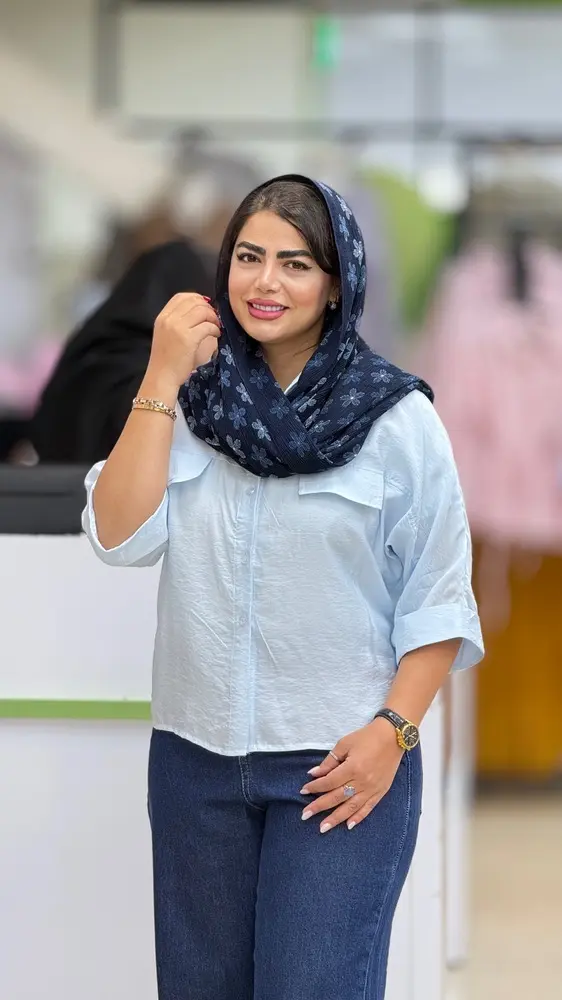 شومیز مودال دو جیب نما