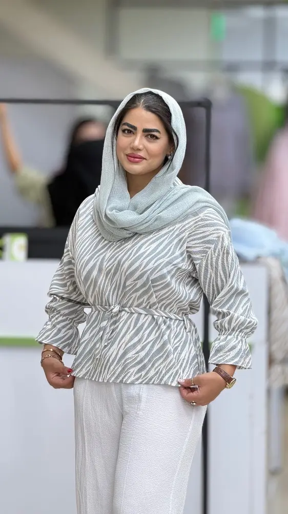 شومیز دور کمر دار ینزی عروسکی