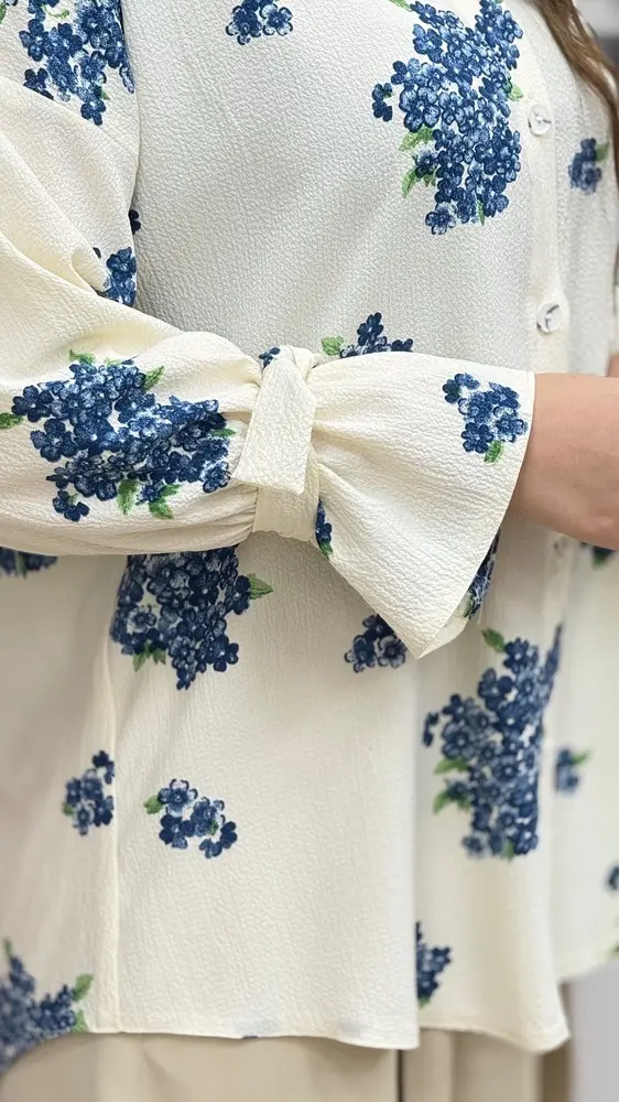 شومیز گل گلی