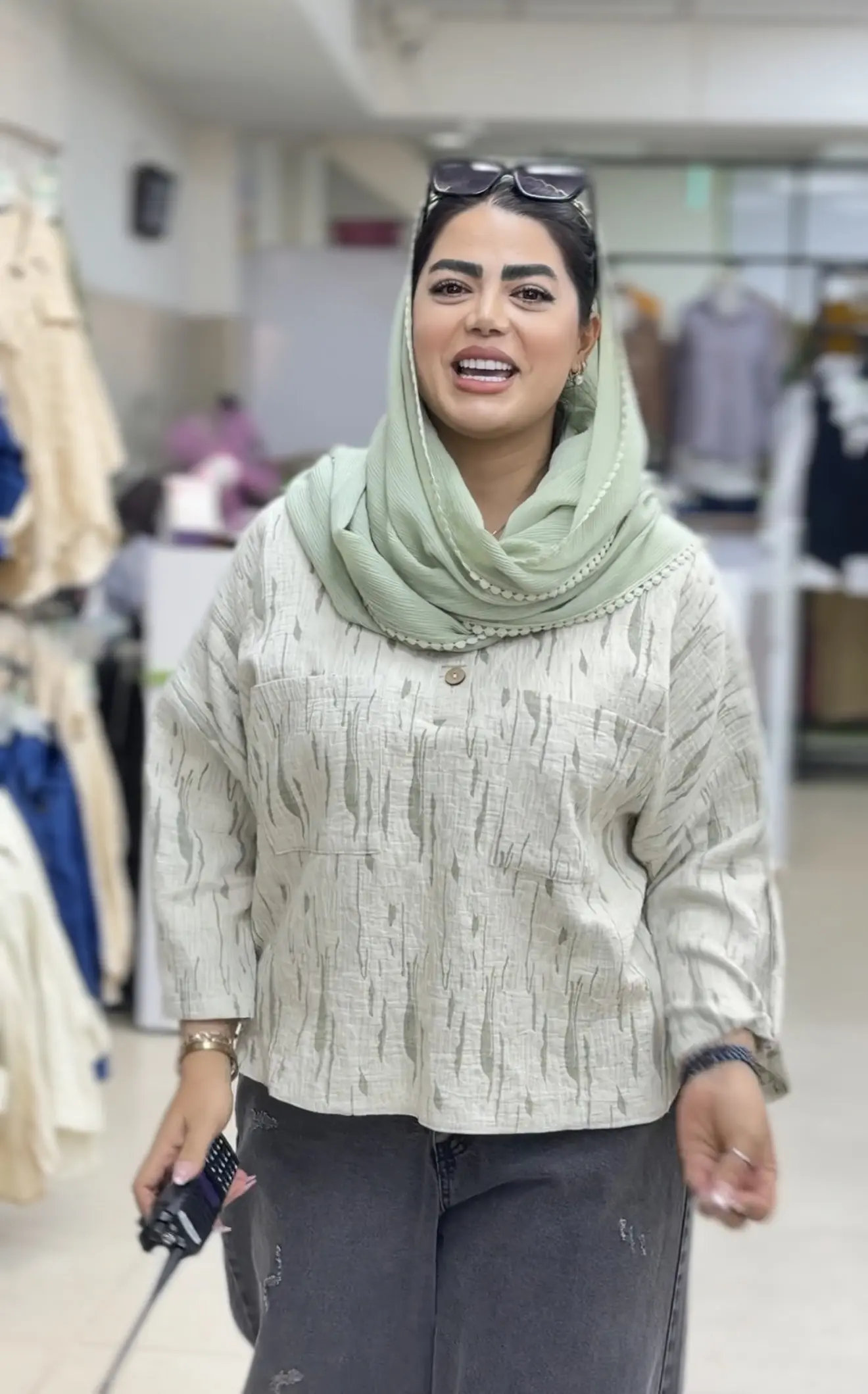 شومیز ژاکارد