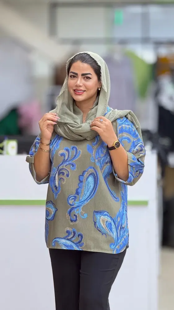 شومیز ایتالیایی جلو بسته