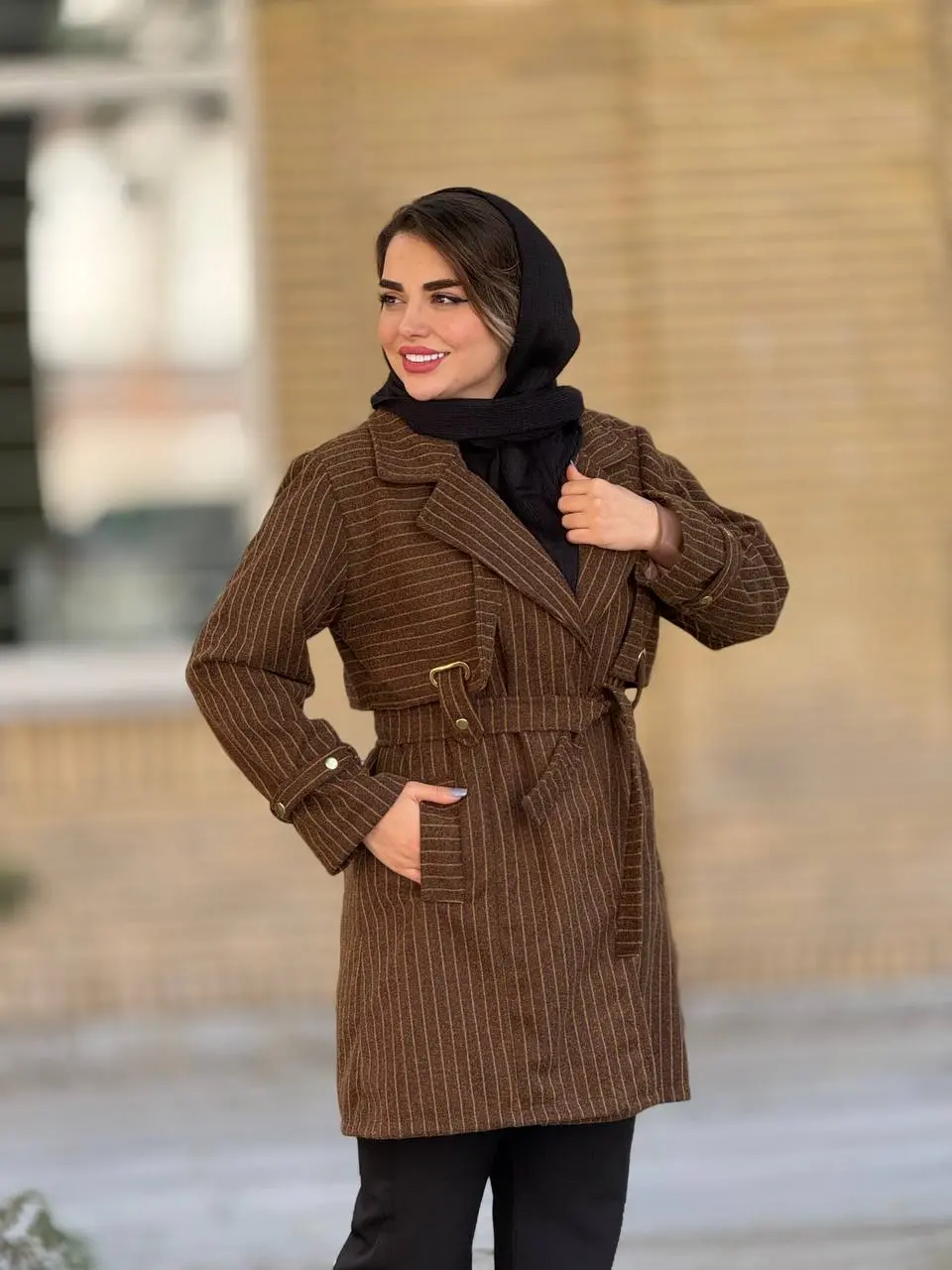 کت فوتر راه راه